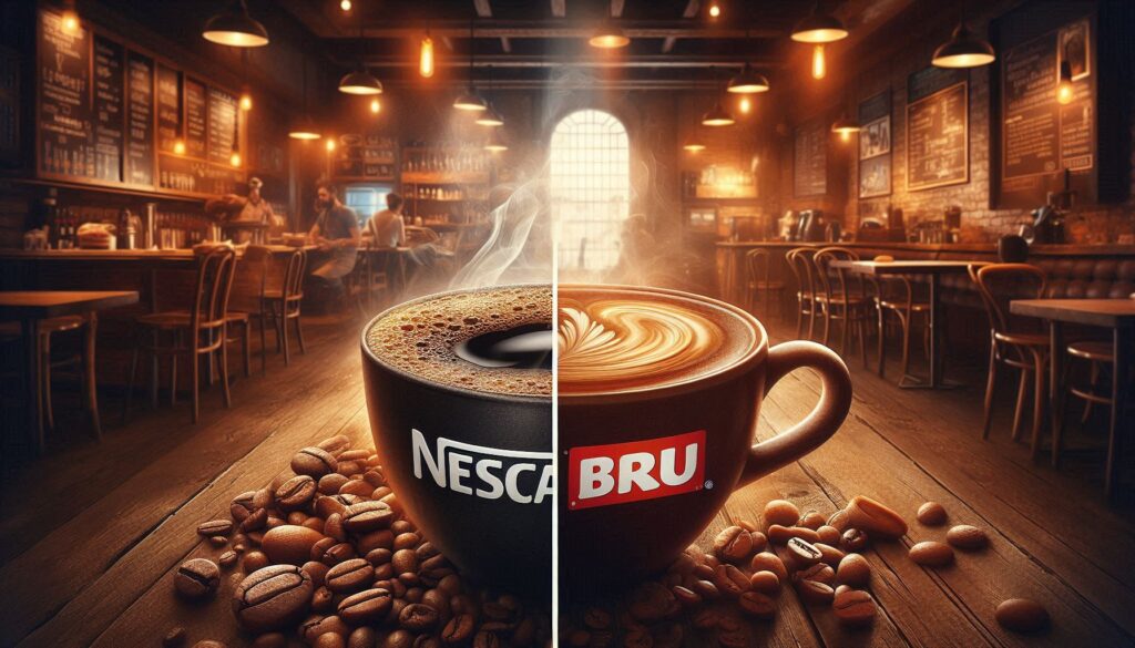 Nescafe vs Bru