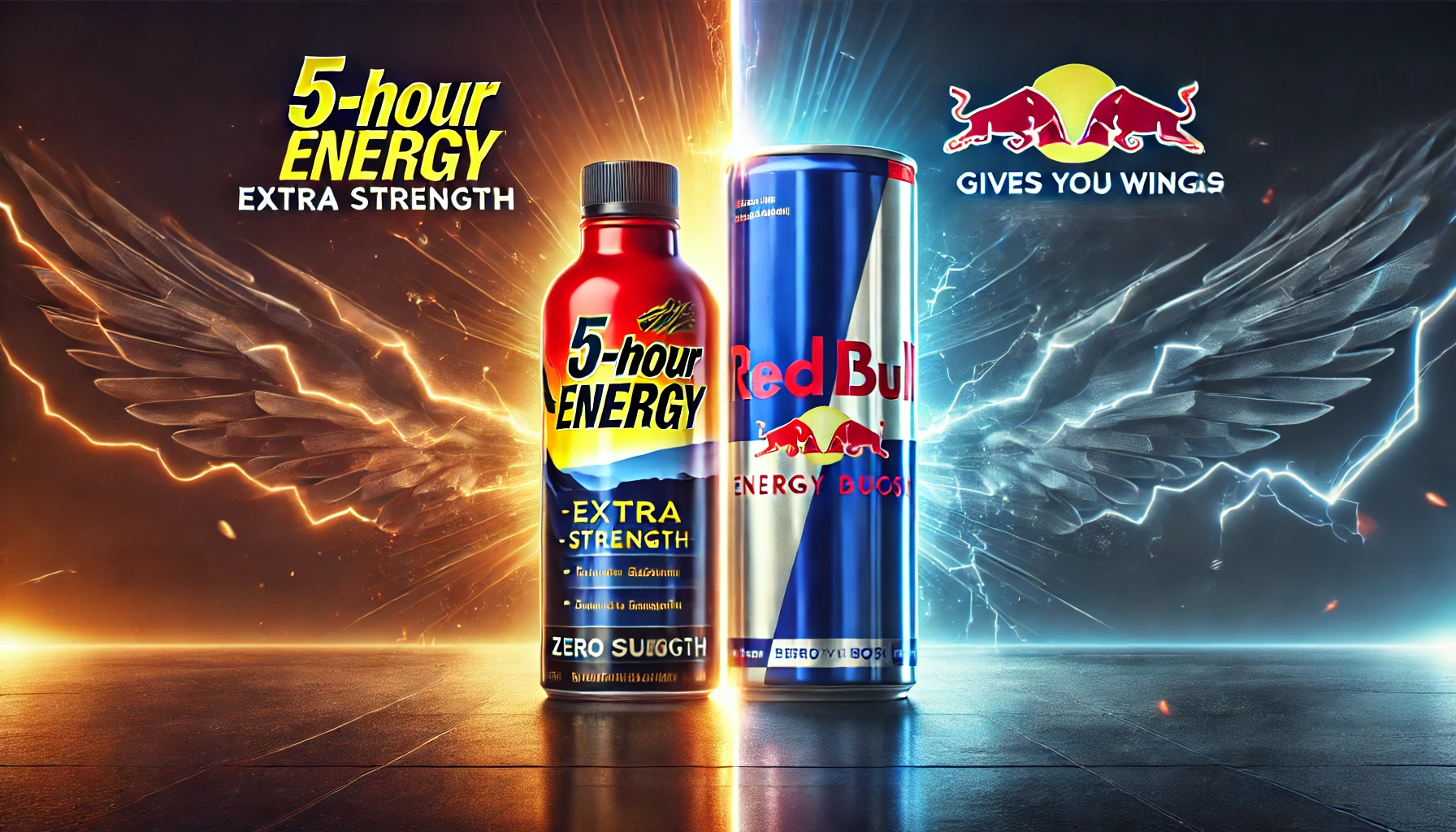 5 Hour Energy vs Red Bull