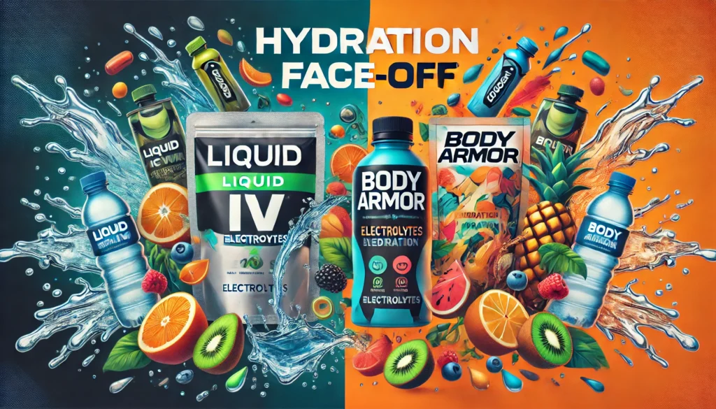 Liquid IV vs Body Armor