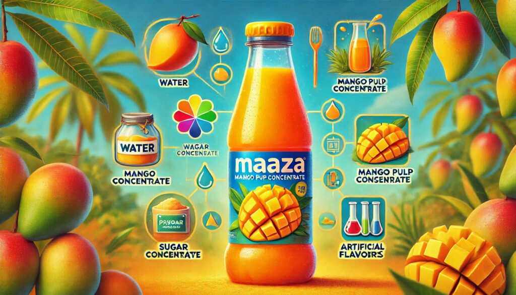 Maaza Ingredients