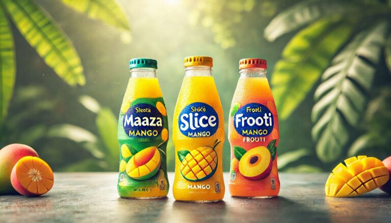 Maaza vs Slice vs Frooti