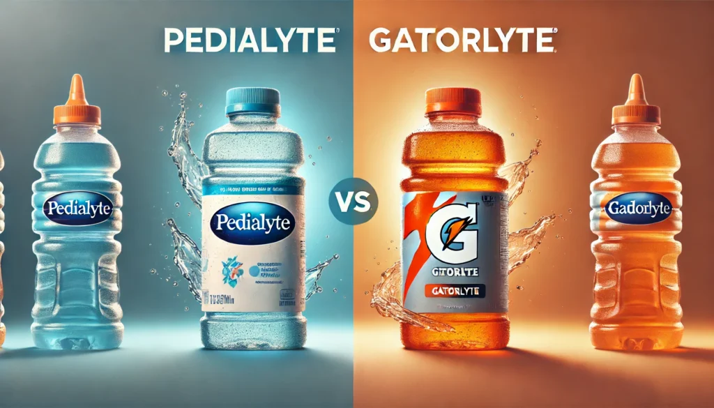 Pedialyte vs Gatorlyte