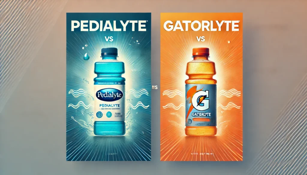 Pedialyte vs Gatorlyte